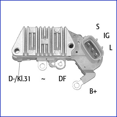 Hitachi 132890 alternator - 132890,