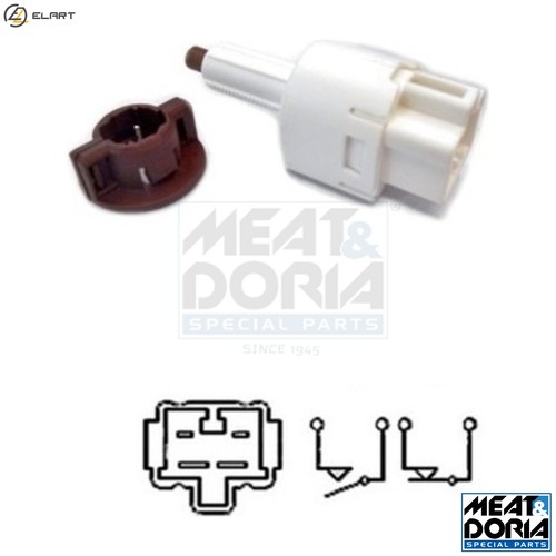 Stop light switch 35071 - light, for