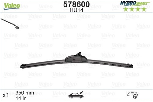 Valeo passenger side - side, wiper
