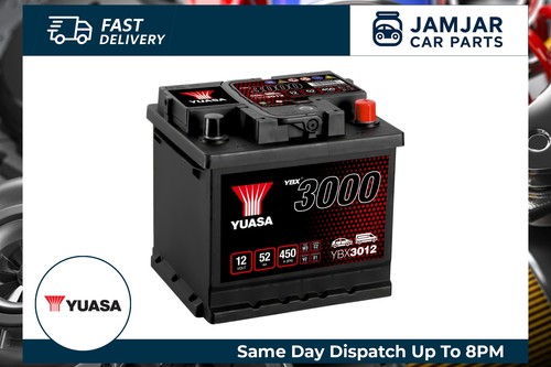 Yuasa car battery - 12v, 52ah