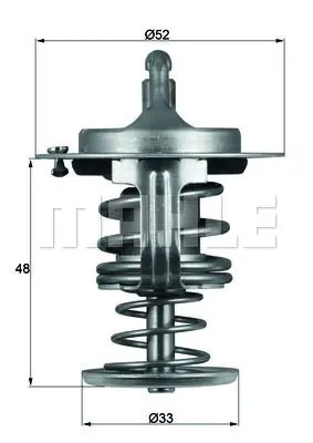 Thermostat 80d mahle for - 80d,