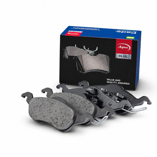 Apec rear brake pad set - apec,