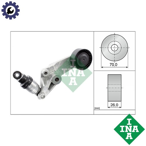Tensioner lever vribbed belt - vribbed,