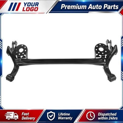 Rear axle subframe beam for - axle,