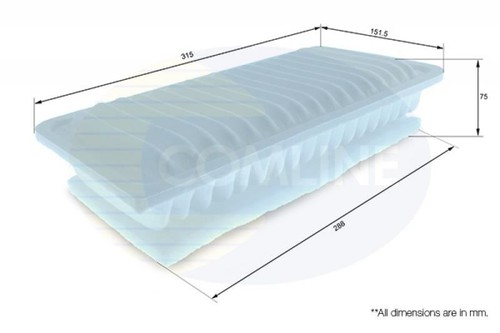 Engine air filter - filter, element