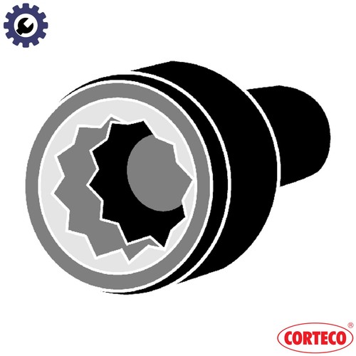Cylinder head bolt set - head,