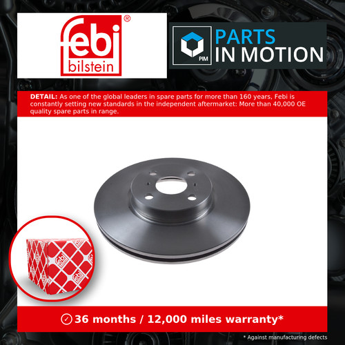 Brake discs pair vented - brake,