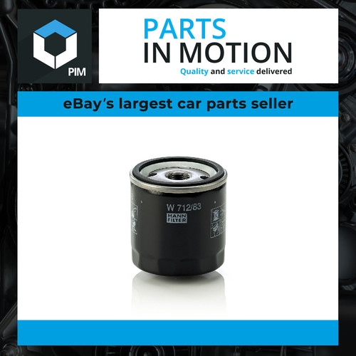 Oil filter w712 - w712/83, mann