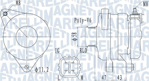 Magneti marelli 063732097010 - marelli,