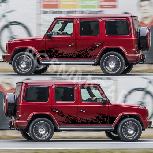 Car body side decoration - car,