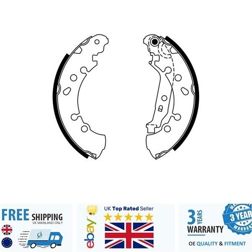 Brake shoe set - shoe,