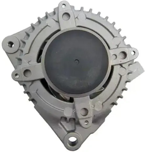 Alternator with freewheel belt