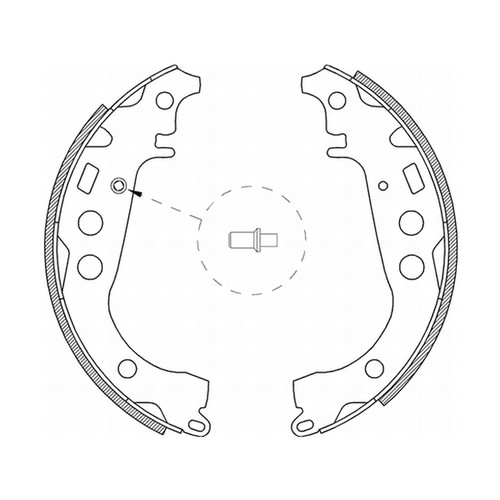 Brake shoe fits - brake,