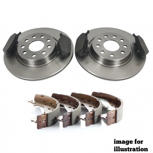 Front brake discs - brake, rear
