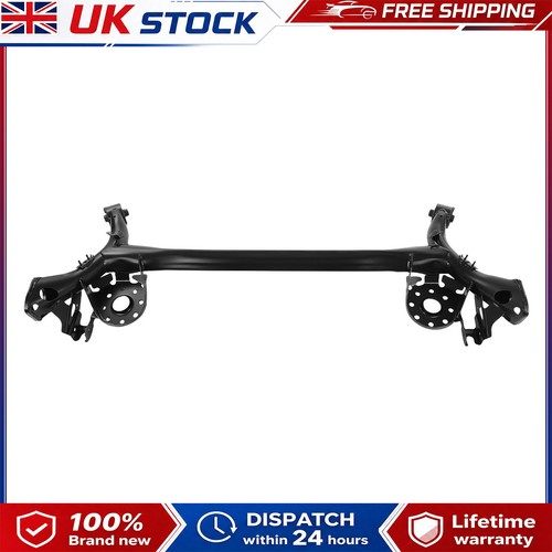Rear axle subframe beam for - axle,