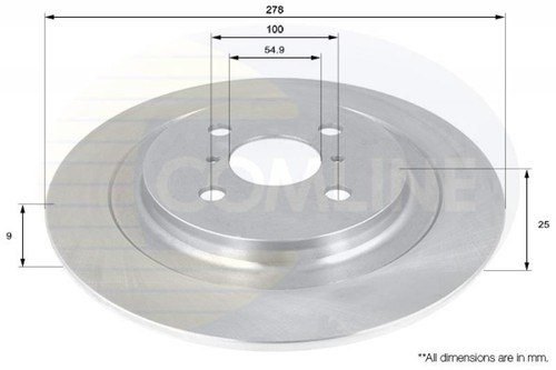Rear brake discs - rear,