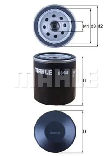 Oil filter spin - filter, oc
