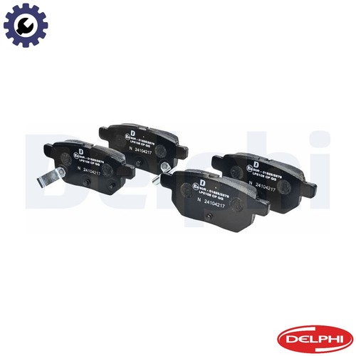 Brake pad set disc - pad,